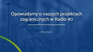 Read more about the article Kolejny wywiad w Radio 90